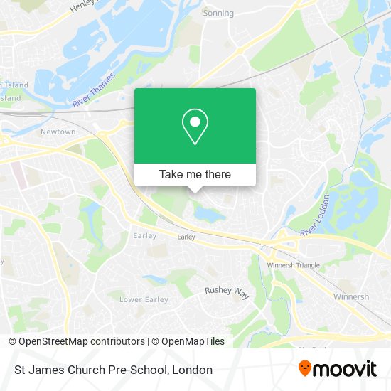 St James Church Pre-School map