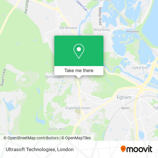 Ultrasoft Technologies map