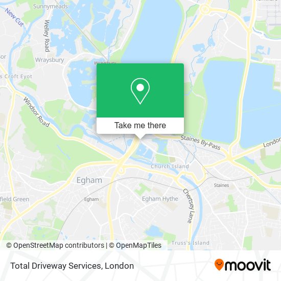 Total Driveway Services map