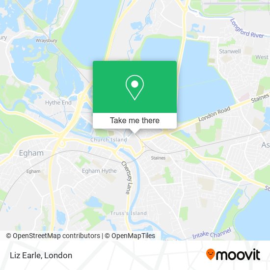Liz Earle map