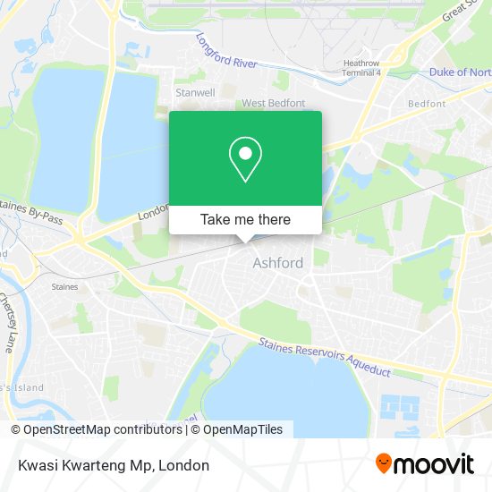 Kwasi Kwarteng Mp map