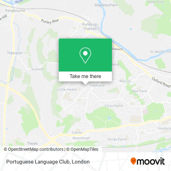 Portuguese Language Club map