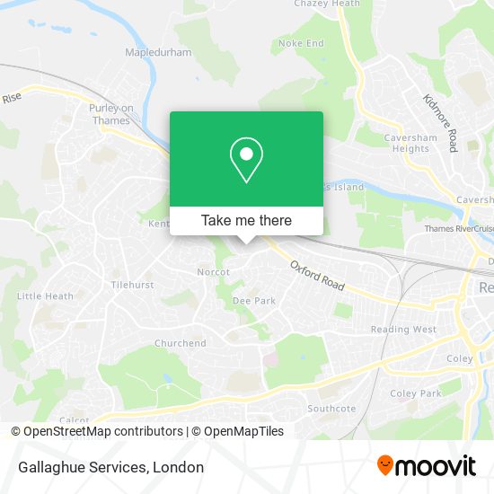 Gallaghue Services map