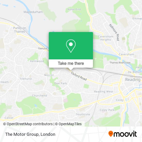 The Motor Group map