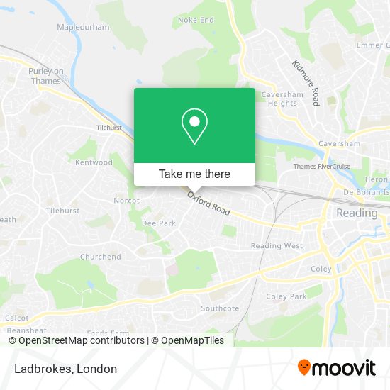Ladbrokes map