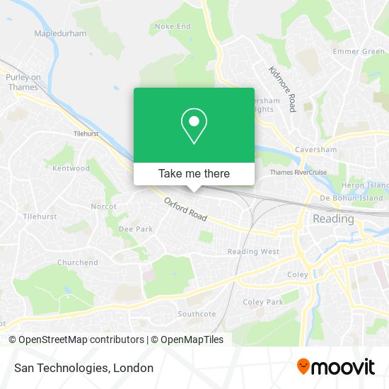 San Technologies map
