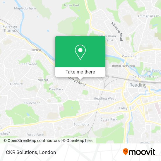 CKR Solutions map