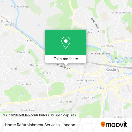 Home Refurbishment Services map