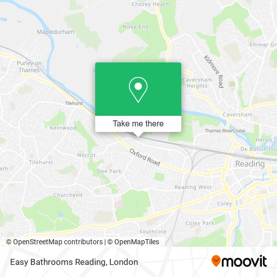 Easy Bathrooms Reading map