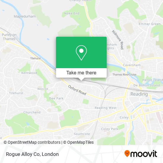 Rogue Alloy Co map