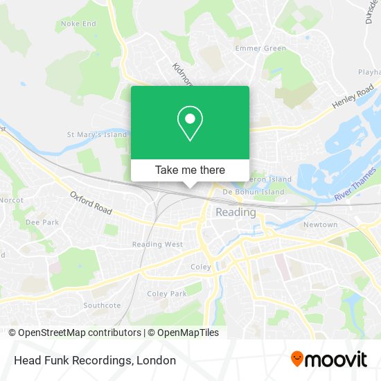 Head Funk Recordings map