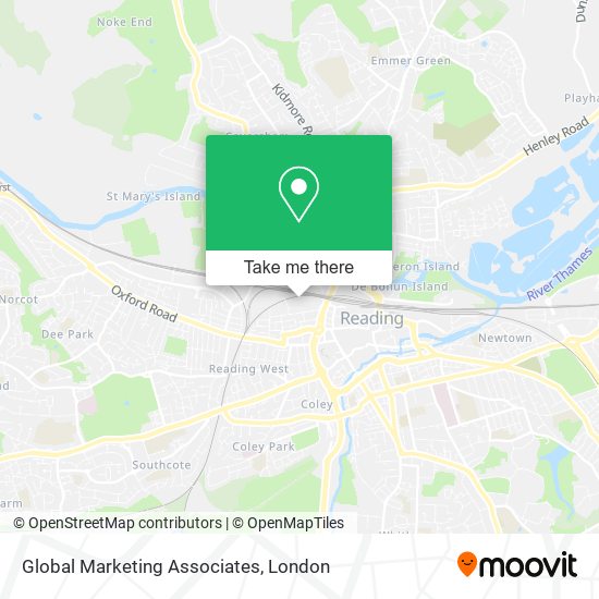 Global Marketing Associates map