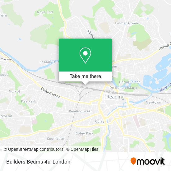 Builders Beams 4u map
