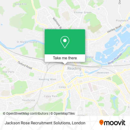 Jackson Rose Recruitment Solutions map