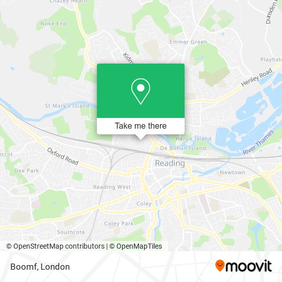 Boomf map