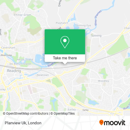 Planview Uk map