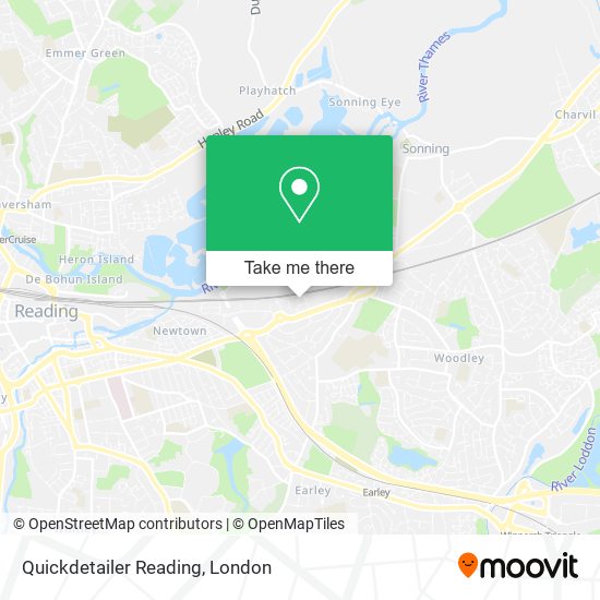Quickdetailer Reading map