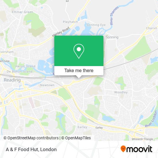 A & F Food Hut map