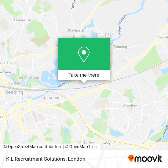 K L Recruitment Solutions map