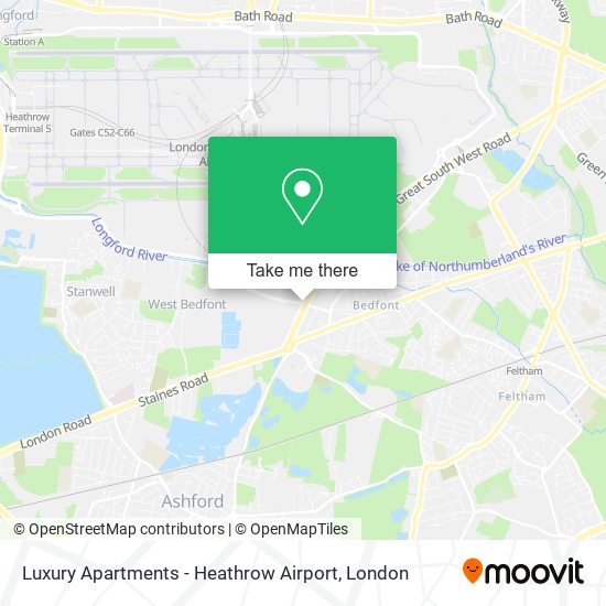 Luxury Apartments - Heathrow Airport map