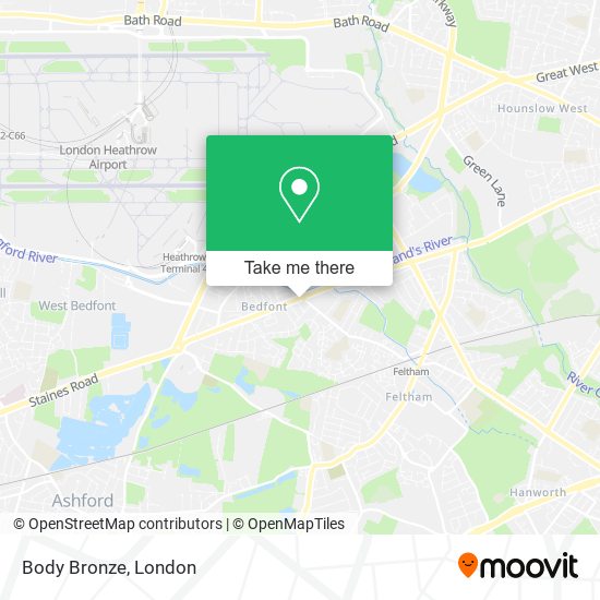 Body Bronze map