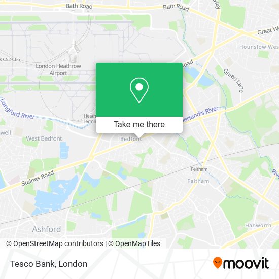 Tesco Bank map