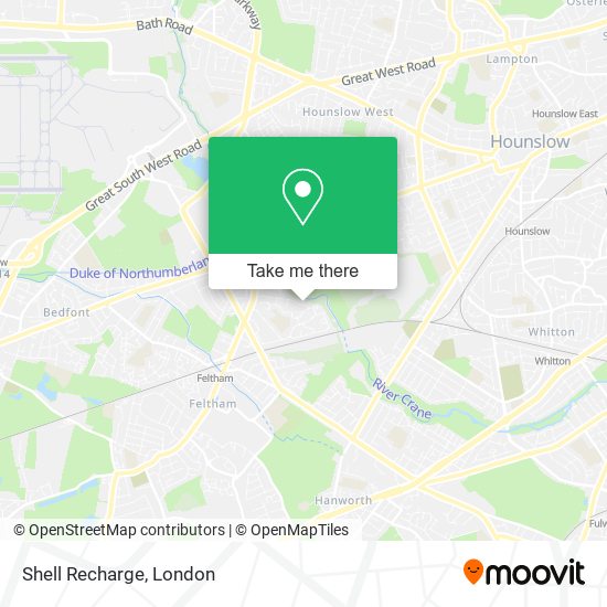 Shell Recharge map