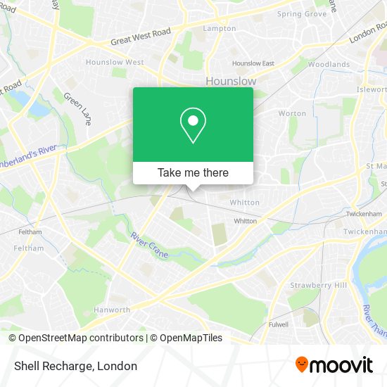 Shell Recharge map