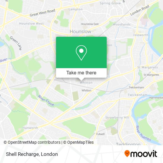 Shell Recharge map