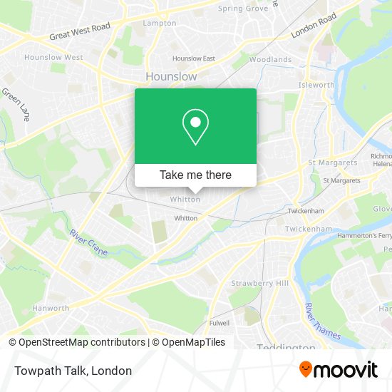 Towpath Talk map