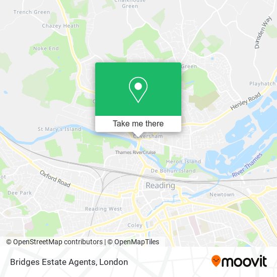 Bridges Estate Agents map