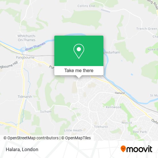 Halara map
