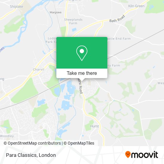 Para Classics map