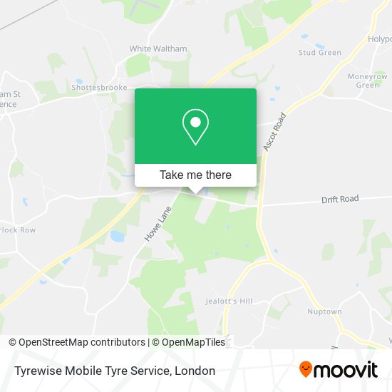 Tyrewise Mobile Tyre Service map