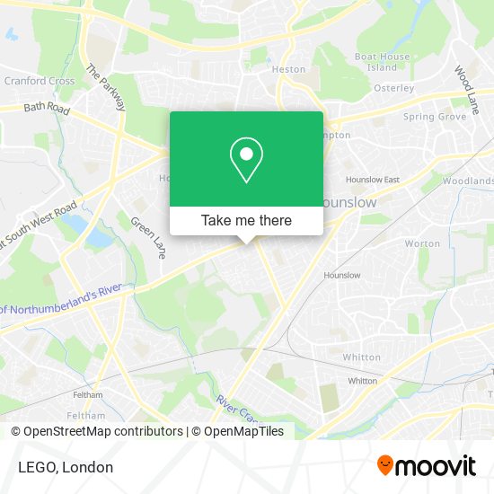 LEGO map