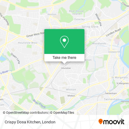 Crispy Dosa Kitchen map