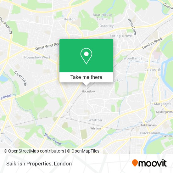 Saikrish Properties map