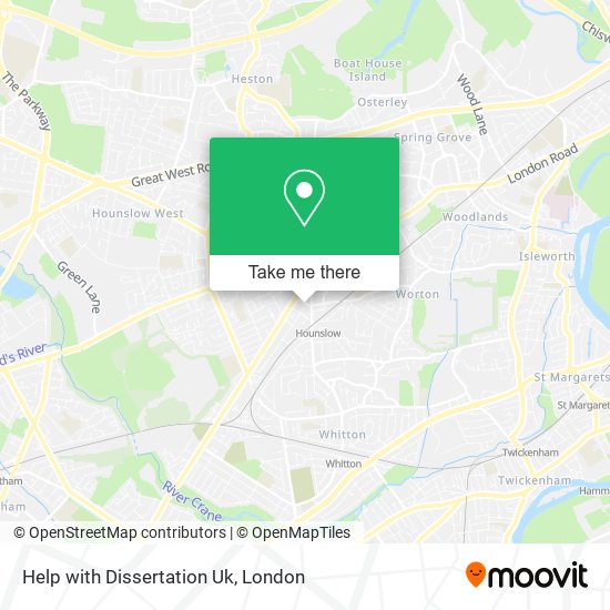 Help with Dissertation Uk map