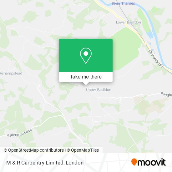 M & R Carpentry Limited map