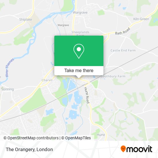 The Orangery map