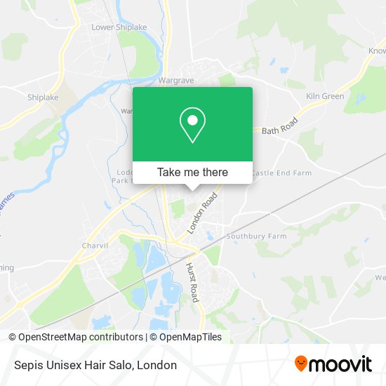 Sepis Unisex Hair Salo map
