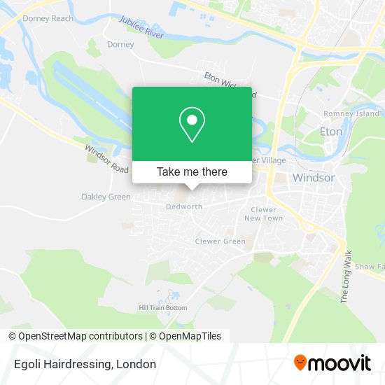 Egoli Hairdressing map