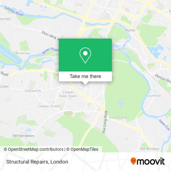 Structural Repairs map