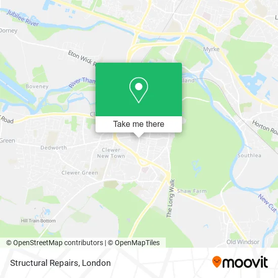Structural Repairs map