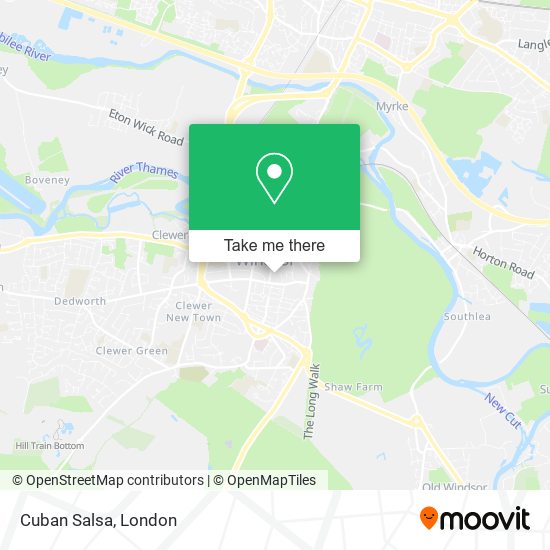 Cuban Salsa map