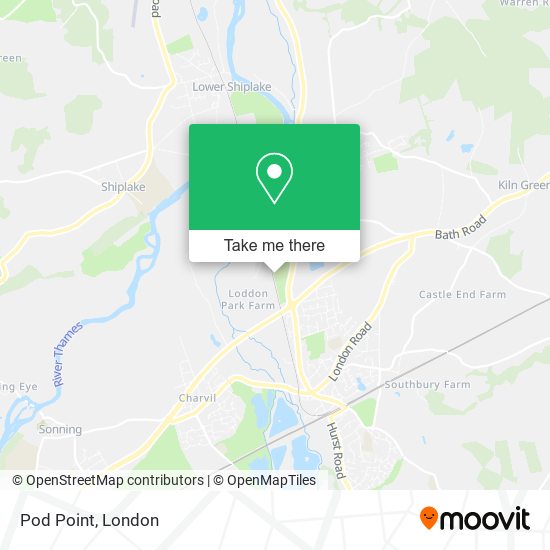 Pod Point map