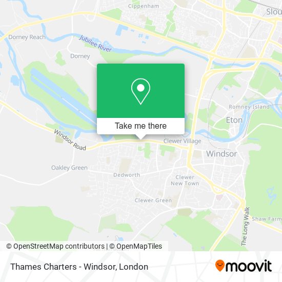 Thames Charters - Windsor map