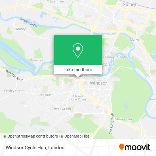 Windsor Cycle Hub map
