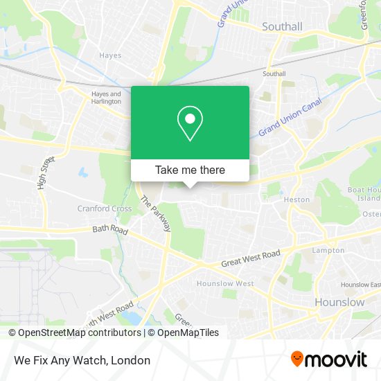 We Fix Any Watch map