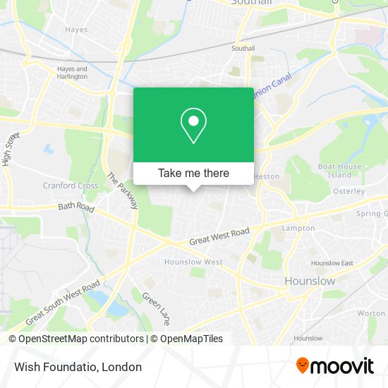 Wish Foundatio map